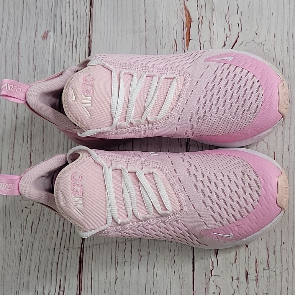 Nike Air Max 270 Pink And White Sneakers Size 8.5 - Picture 5 of 10